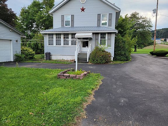 Back view of house