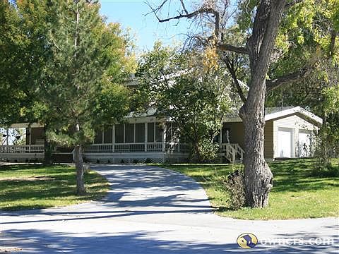 Front of House with Circular Driveway