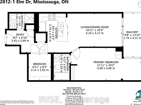 5th image of 1 Elm Dr W #2812