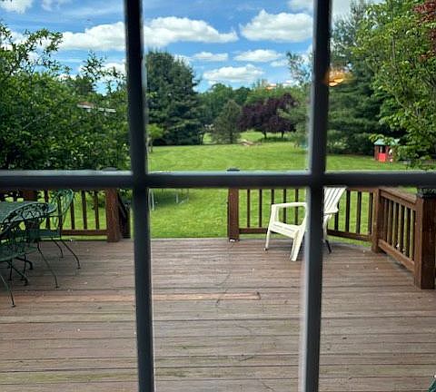 back deck entrance off deck