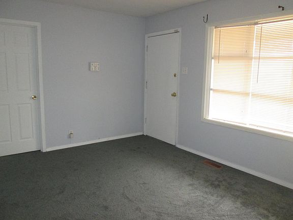 Carpeted living room