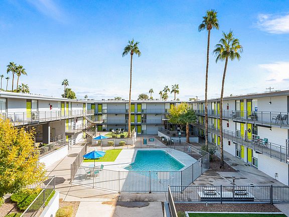 Seventh Apartments Aerial View