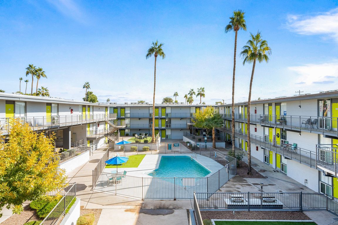 Seventh Apartments Aerial View