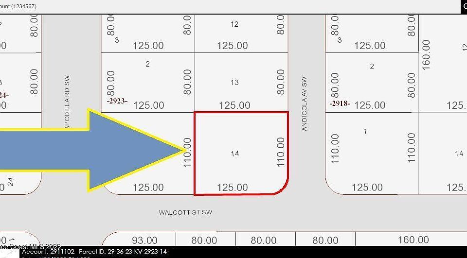 2nd image of 897 Walcott St SW Lot On