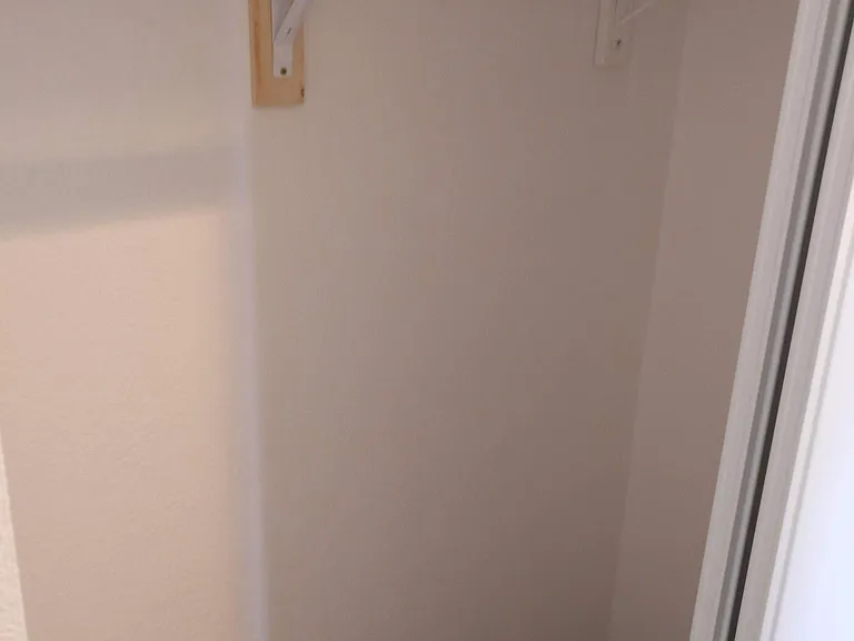 Spacious walk in closet