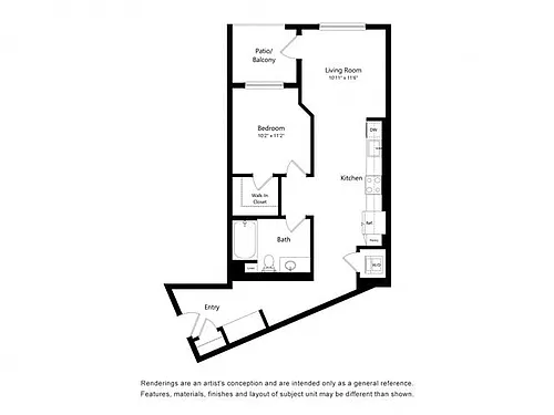 Floor plan A13