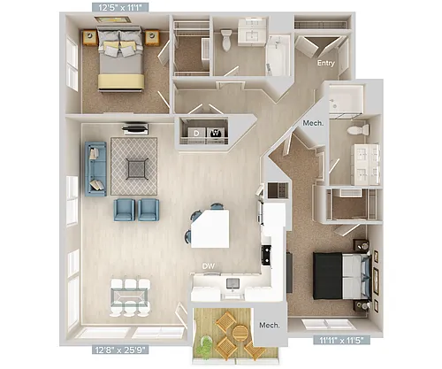 Floor plan BM15-1369-1131