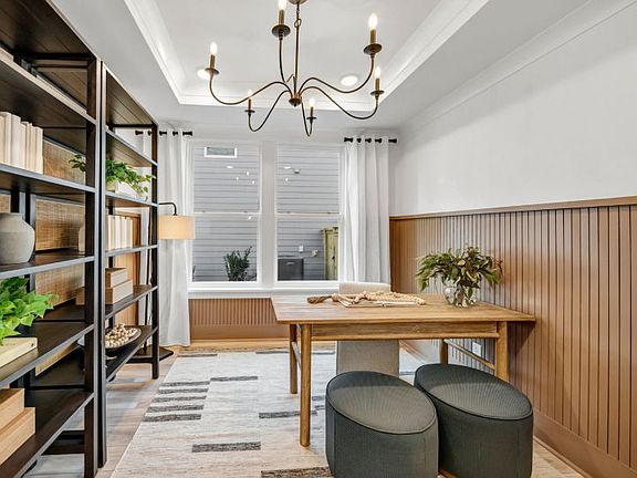 Utilize the Flex Room as a private study or task room.