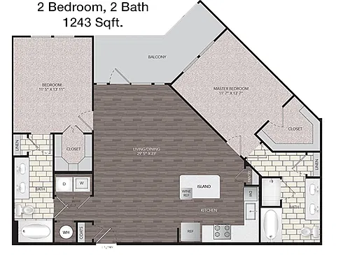 Floor plan B3