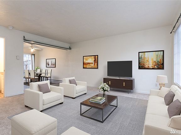 Living room from front door. 