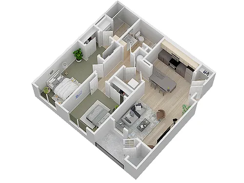 Floor plan 2B