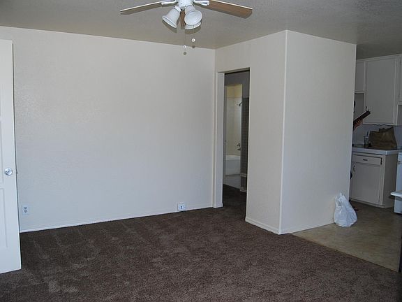 Living Room with storage closet