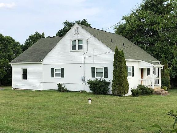 Side yard and north facing side of house