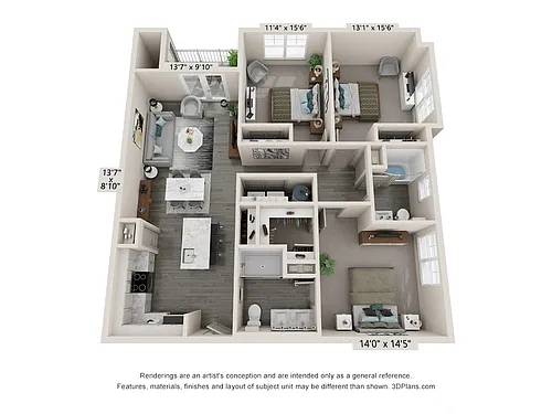 Floor plan Crest