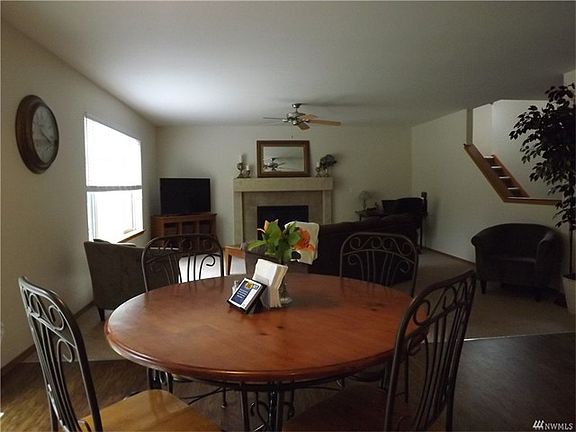 Kitchen opens to Family Room