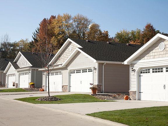 Craftsman style exteriors with all homes being single-story