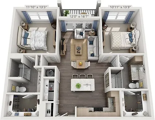 Floor plan B1