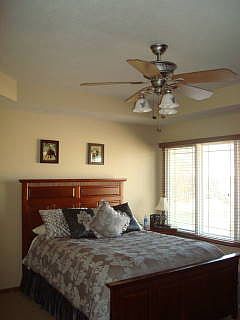 Main floor master bedroom