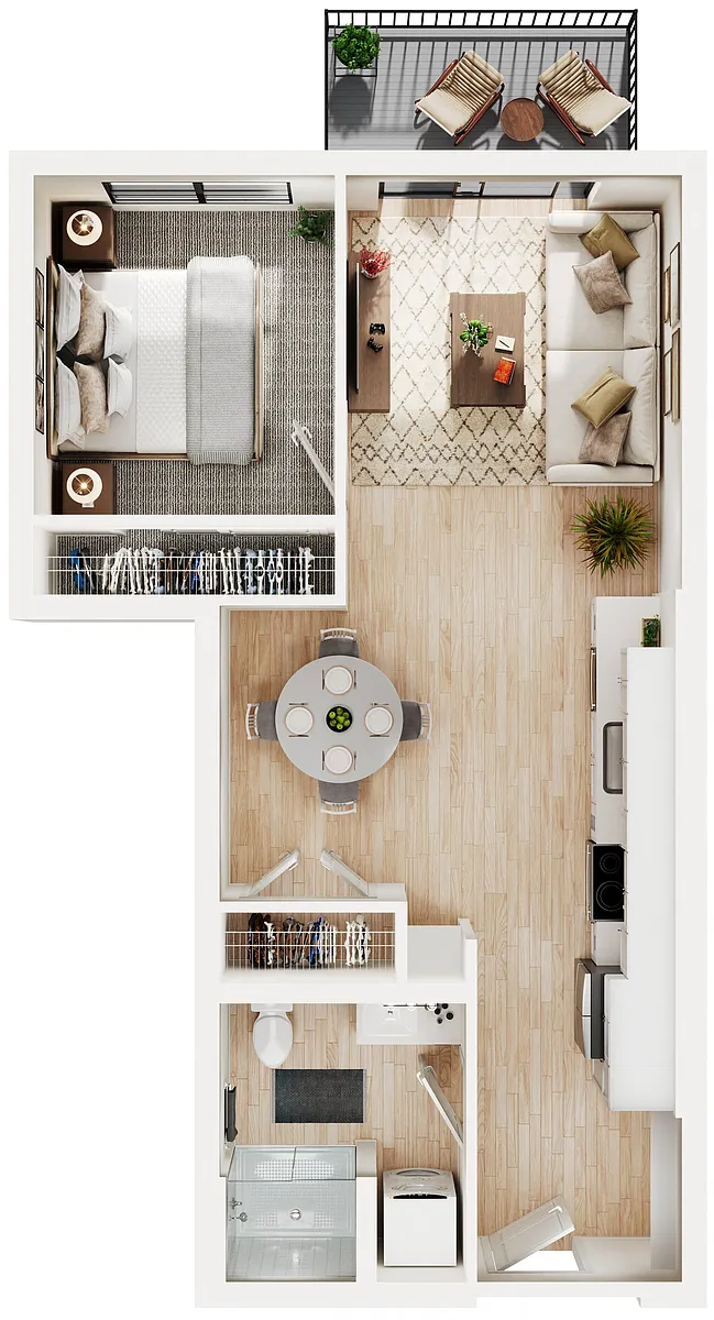 Floor plan Fillmore