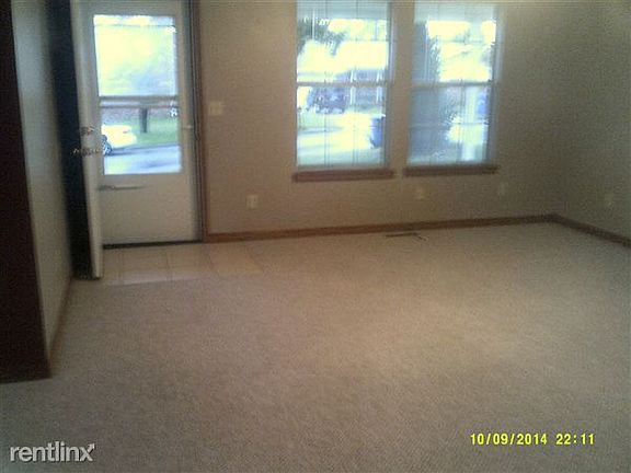 Living Room and new entry door.