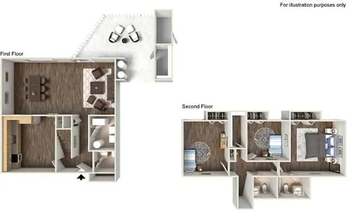 Floor plan Comanche III