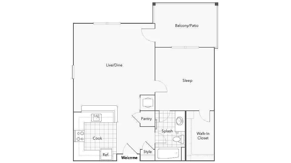 Floor plan Aventura