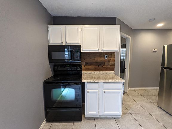 Kitchen stove area