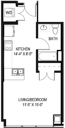 Floor plan Studio-09