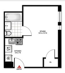 Rented by City Connections Realty