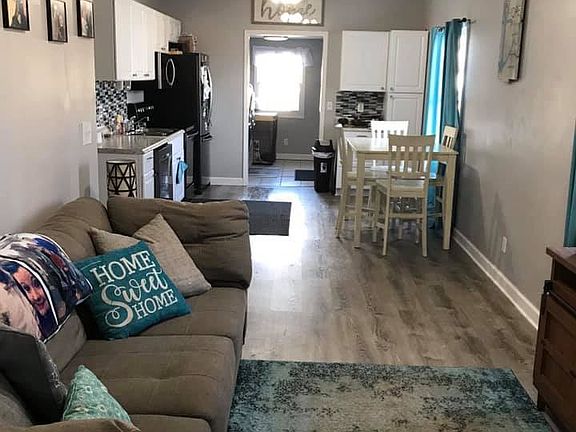 Looking in from front door 