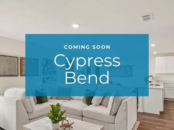 Homes Available Soon, Cypress Bend
