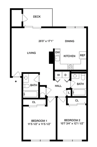 Floor plan Regent