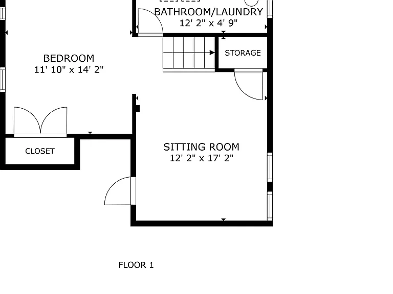 Floorplan lower level