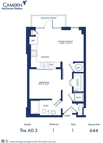 Floor plan A03