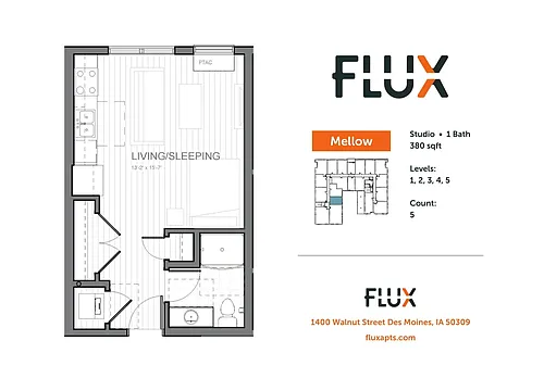 Floor plan Mellow