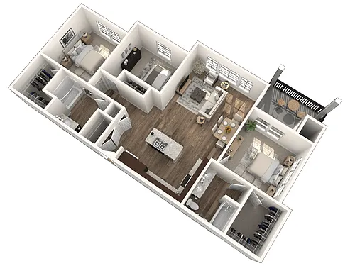 Floor plan H-1