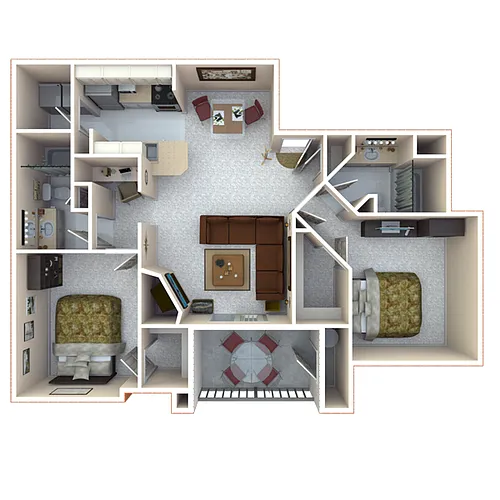 Floor plan Cameron