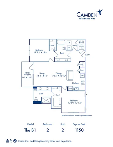 Floor plan B1