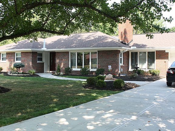 New concrete driveway.
