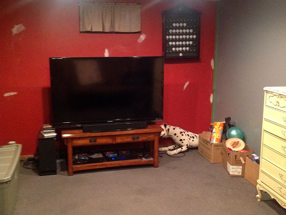 Basement living room