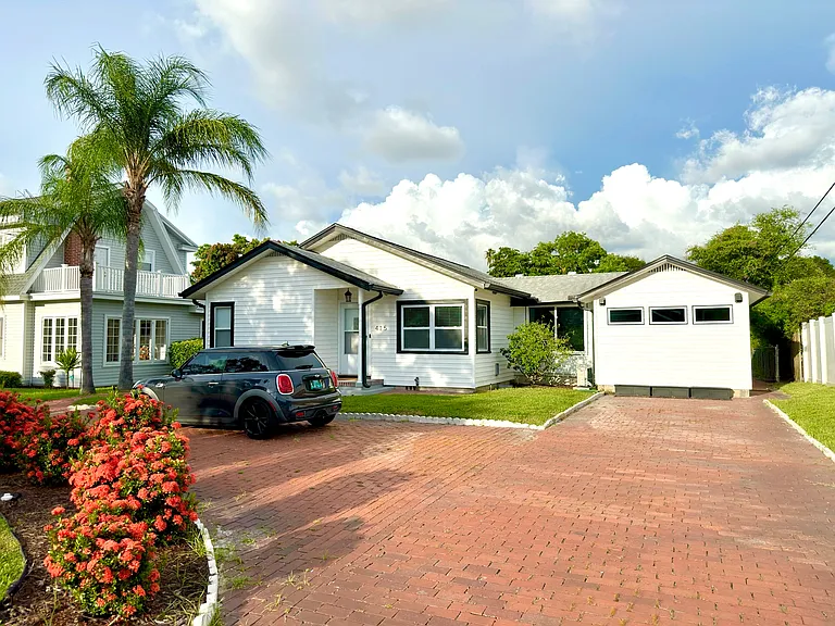 Main Home on the left