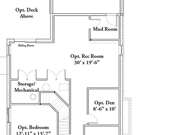 Optional First Floor