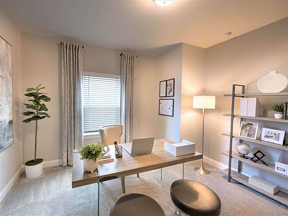 Turn one of the secondary bedrooms into a home office.