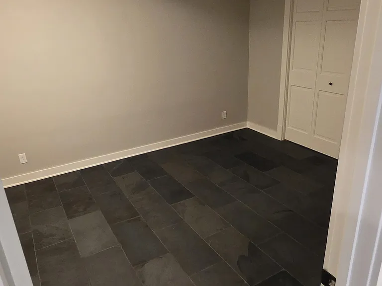 Basement bedroom 4 and closet.