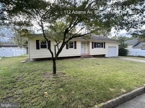 112 Adams Ave, Browns Mills, NJ 08015