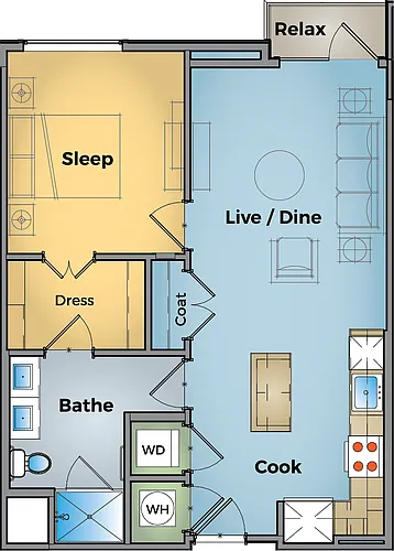 Floor plan A8