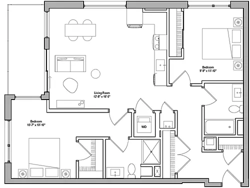 Floor plan B5-BS