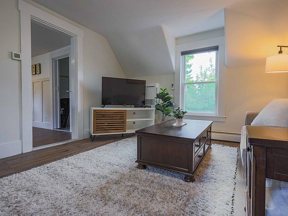 Living room off the kitchen