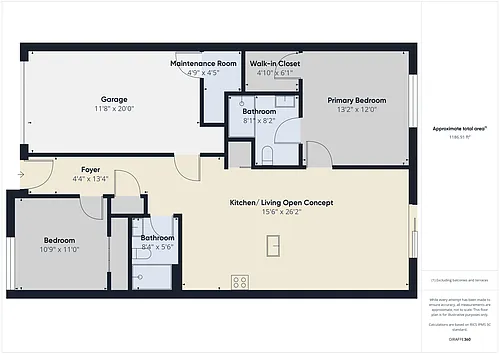 Floor plan Premium Garden APT