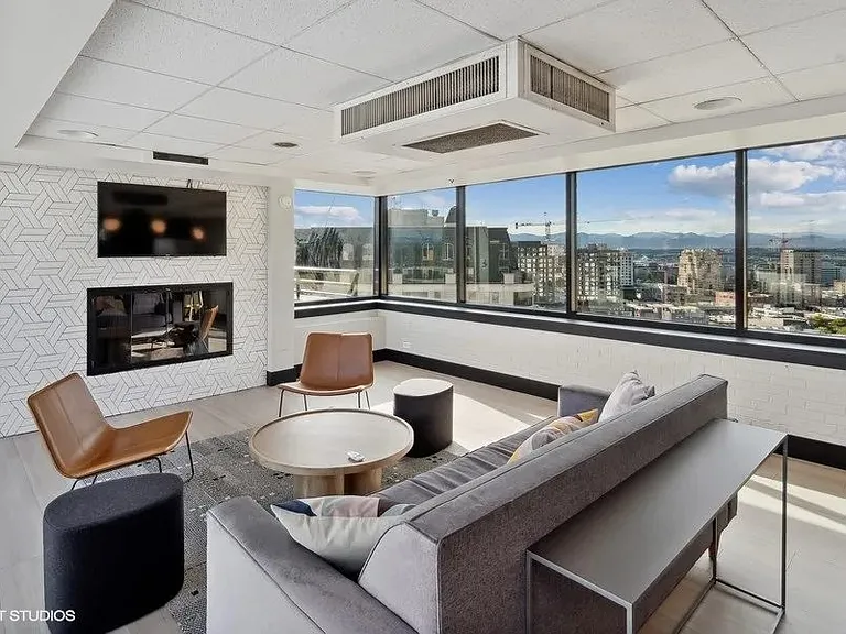Second lounge area for residents to enjoy at Archer Tower in Denver, CO